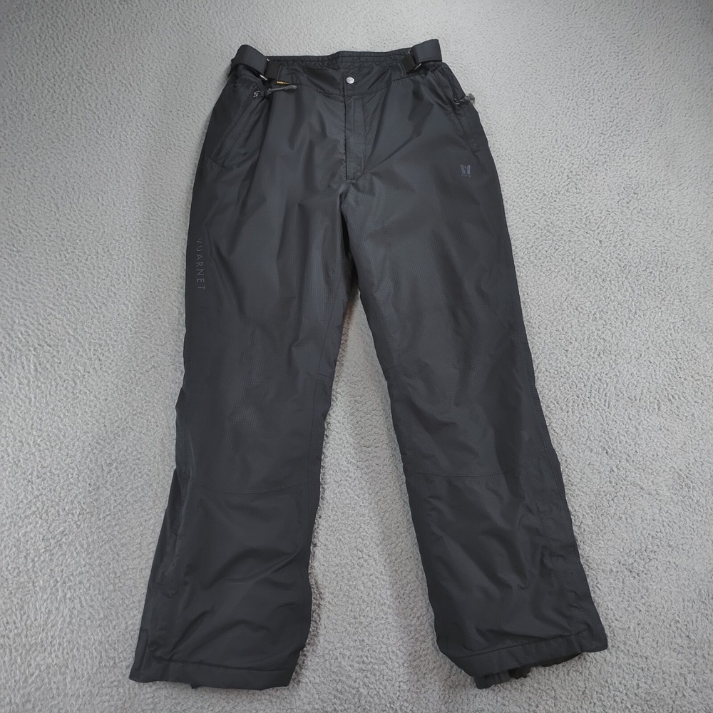 Vuarnet Ski Snow Pants Mens 56 Black Core Tex Winter Skiing Insulated Outdoor